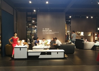樂家生活與迷尚兩廳閃耀2018成都家具展，開啟家具批發新篇章